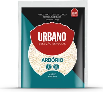 Embalagem Arroz Arbório Urbano
