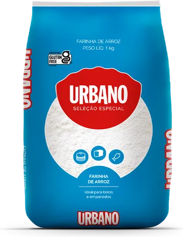 Embalagem Farinha de Arroz Urbano