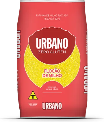 Embalagem Flocão de Milho Urbano