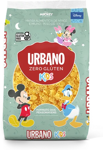 Embalagem Macarrão Kids Personagens Urbano