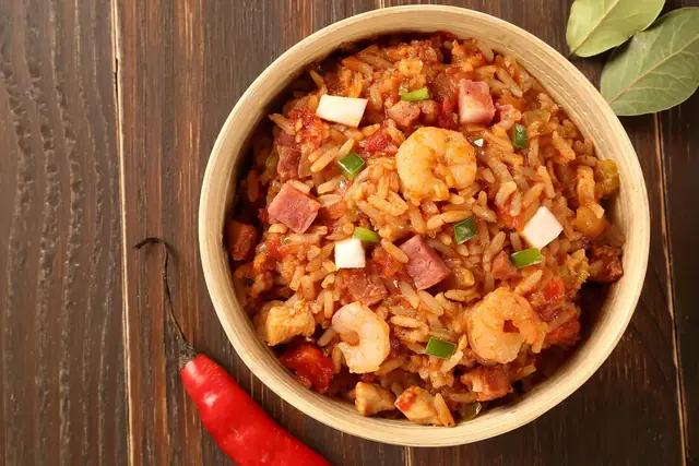 Arroz Jambalaya pronta, receita Urbano