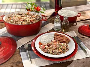 Feijão-tropeiro pronta, receita Urbano